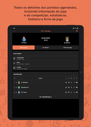 Screenshot of SAPO Desporto