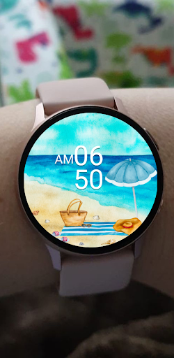 BeachSummer Samsung watch face