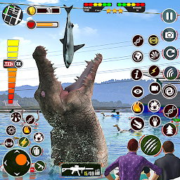 Obrázek ikony Hungry Animal Crocodile Games