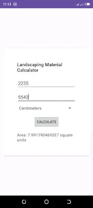 Landscaping Calculator