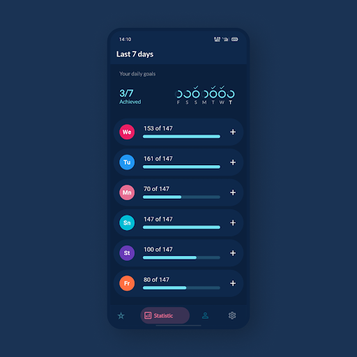 Protein tracker Screenshot 3 - AppWisp.com