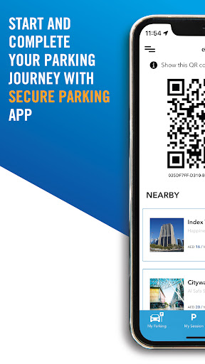 Android application Secure Parking UAE screenshort