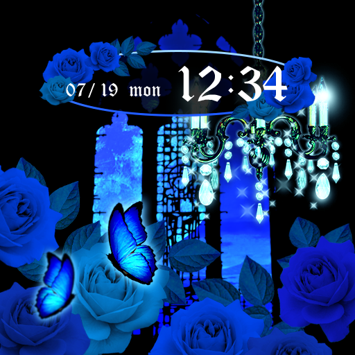 古城の青薔薇 ゴシックな幻想壁紙きせかえ אפליקציות ב Google Play