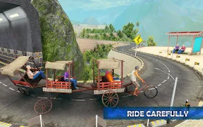 Offroad Bicycle Rickshaw Driving Simulator 2018 Screenshot