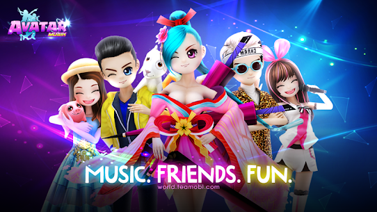 Download AVATAR MUSIK WORLD MOD Apk 1.0.1 (Unlimited Money) Free For Android 8