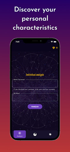 Android application Zenith Numerology screenshort