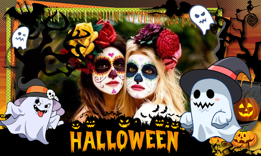 Android application Halloween photo editor 2024 screenshort