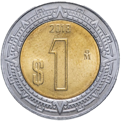 1 Peso logo
