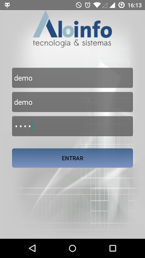 Android application AloGps Associado screenshort