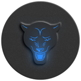 Blue-In-Black - icon pack icon