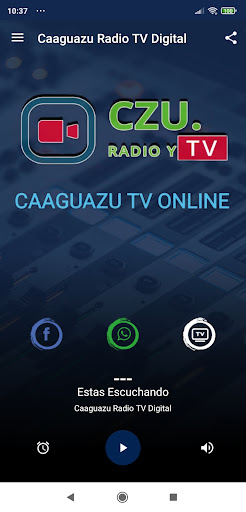 Android application Caaguazu Radio Digital screenshort