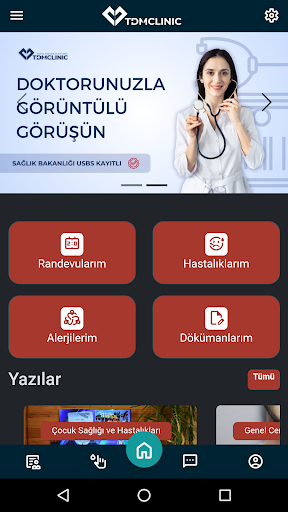 Android application TDM Clinic screenshort