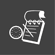 Timesheet - Time Card - Work Hours - Work Log  Icon