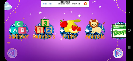 ABCD Learning Screen 3