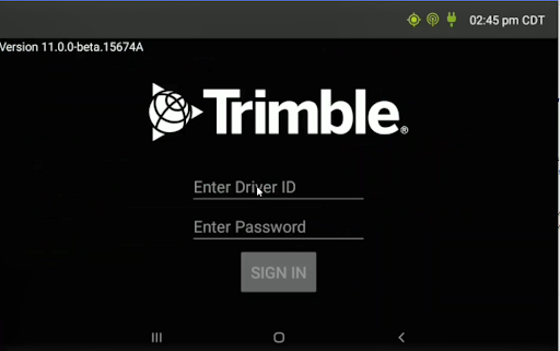 Android application Transportation ELD Plugin screenshort