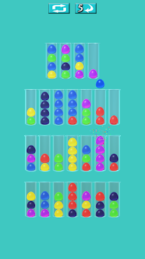 #1. Slime Sort Puzzle (Android) By: アイア株式会社