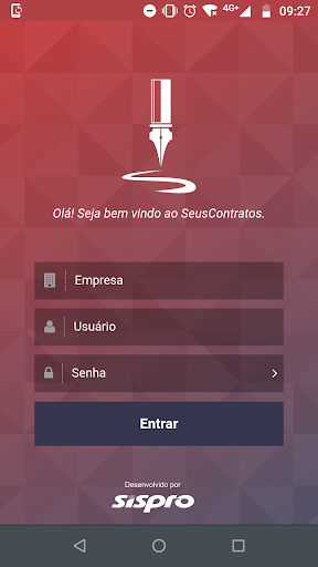 Android application SeusContratos screenshort