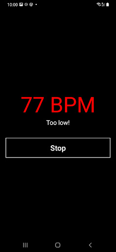 Polar Alert Screen 3