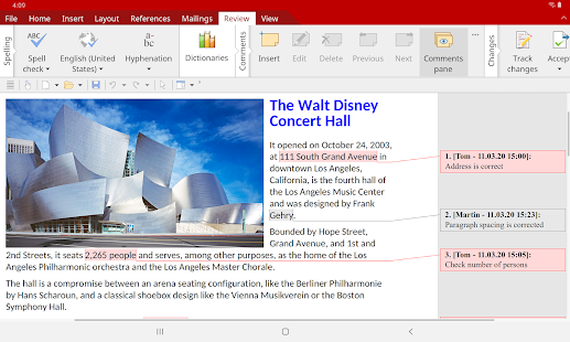 Office: TextMaker - kompatibel mit Word Screenshot
