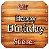 Gif Birthday Stickers icon