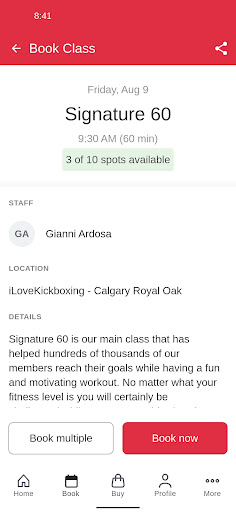 iLoveKickboxing Screen 3