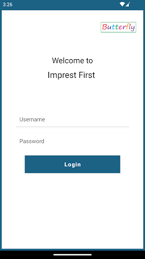 ImprestFirst Screen 2