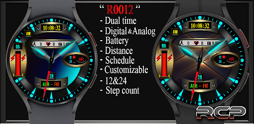 RCP R0012 WATCH FACE Screen 3