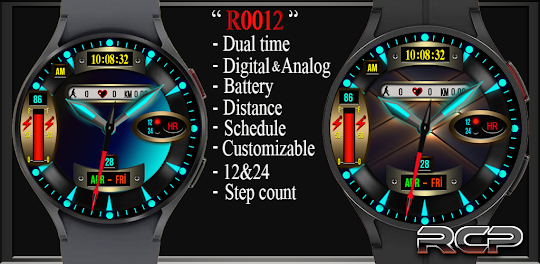 RCP R0012 WATCH FACE