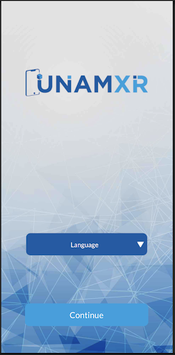 Android application UNAM XR screenshort