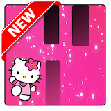 Pink Hello Kitty Piano Tiles icon