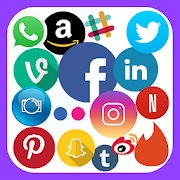 All Social Media & Social Network in One app