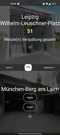 Zugverspätung Higher Lower Gam Screen 2