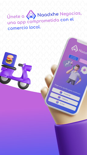 Android application Naadxhe Negocios screenshort