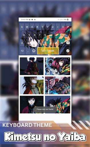 Giyu Keyboard Anime KNY