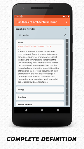 Architectural Terms Screen 3