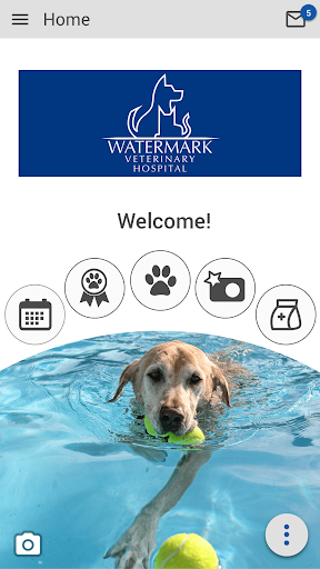 Android application Watermark Veterinary Hospital screenshort