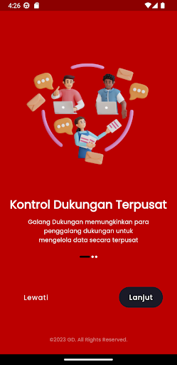 Galang Dukungan Screen 2