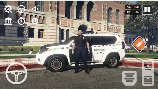 Prado Game: Toyota Police Car