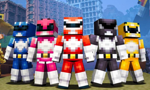 Addon Power Rangers para Minecraft PE