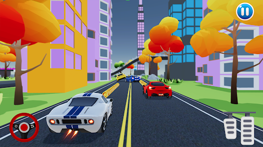 Comic Fun Race - Racing Game Screen 2