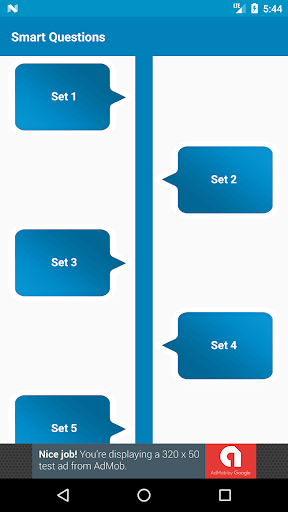 Android application Smart Questions! screenshort