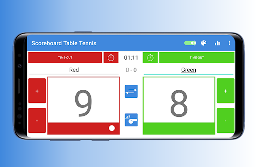 Scoreboard Table Tennis