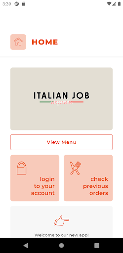 Android application Italian Job Express G32 screenshort