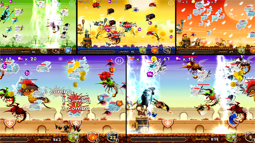 Android application Flying Defense screenshort