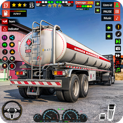 US Oil Tanker Transporter Game logo