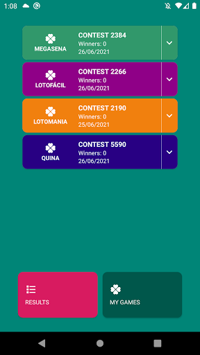 Loterias Screen 2