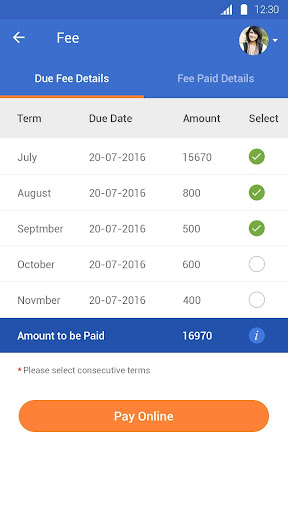 Android application Solitaire School screenshort