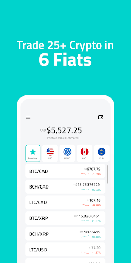 Android application CoinField screenshort