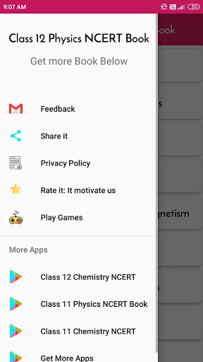 Class 12 Physics NCERT Book Screen 3
