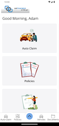 United Agencies on the Go Screen 2